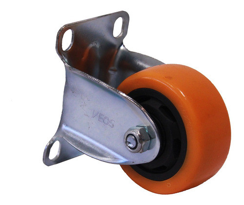 Rueda Fija 75 Mm Pvc Fema Repuesto Industria Envios 0