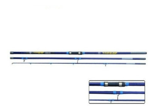 Caña Top Surf Azul 3.90 Mts 2 Tramos Frontal 0