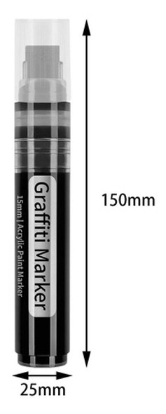 Marcadores De Tinta Acrílica Pintura Marcadores De Preto 1