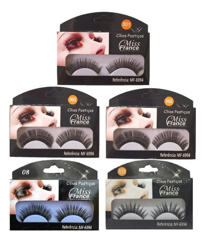 40 Pares De Cílios Atacado Para Revenda 0