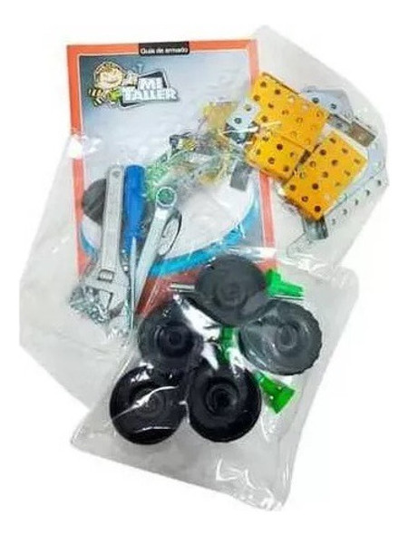 Set Pequeño Ingeniero Mi Taller 80 Piezas Metalicas 1