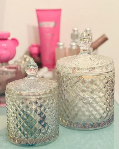 Caramelera Bombonera Vidrio Chica Frasco Candy Bar 1