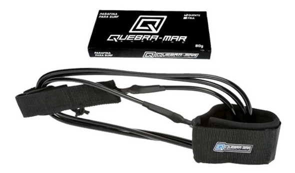 Leash Prancha De Surf 6´ Com 2 Giradores+ Parafina 0