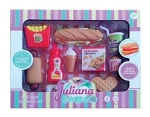 Juliana Fast Food Sandwich Comida Rapida Sisfriends L044 0 Juliana Fast Food Sandwich Comida Rapida Sisfriends L044 0