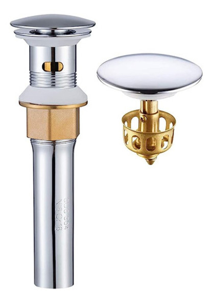 Tapon De Desague Bañera Pileta Cromado 0