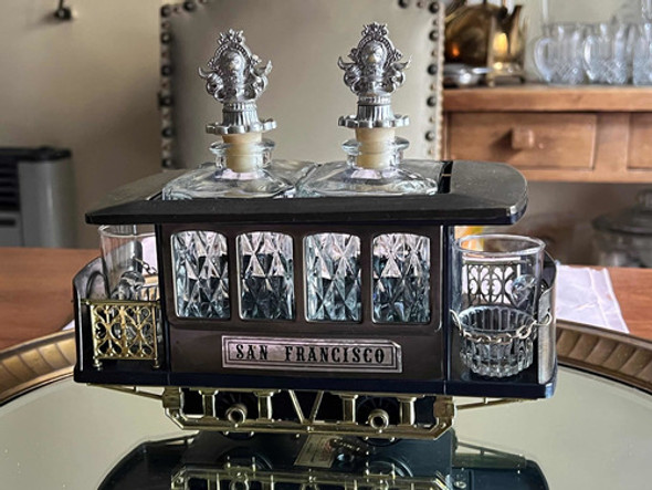 Licorera Musical Tranvía De San Francisco,california.vagón. 0