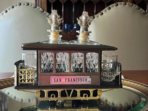 Licorera Musical Tranvía De San Francisco,california.vagón. 1