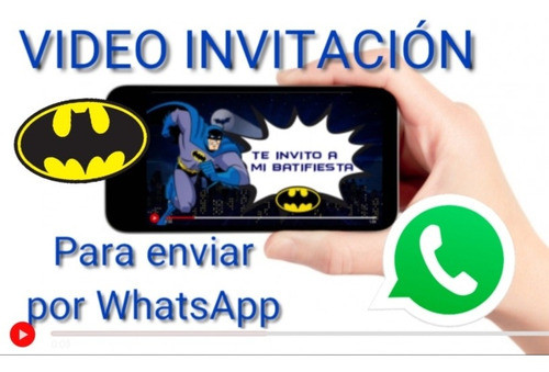 Video Invitación Batman 0