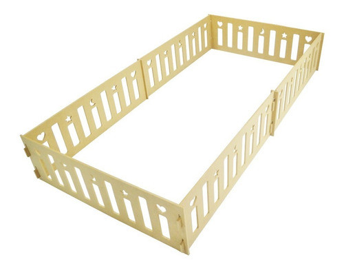 Pelotero Corralito Corral Madera 200x100x33cm Extensible 0