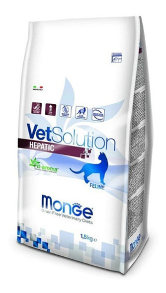 Alimento Gato Monge Vet Solution Hepatic 1,5 Kg 0 Alimento Gato Monge Vet Solution Hepatic 1,5 Kg 0