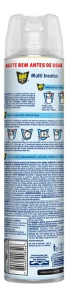 5 Repelente Raid Multi Insetos Base Água 450ml 1 5 Repelente Raid Multi Insetos Base Água 450ml 1