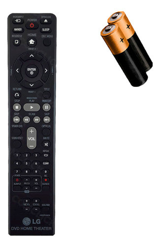 Controle Remoto Home Theater LG Akb37026858 Novo Original 0