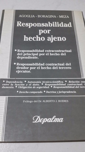 Responsabilidad Por Hecho Ajeno Agoglia Boragina Meza 0