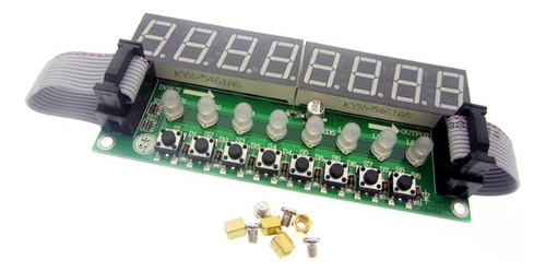 Jy-lkm1638 Display + Leds + Pulsadores Md0283 F71a 1