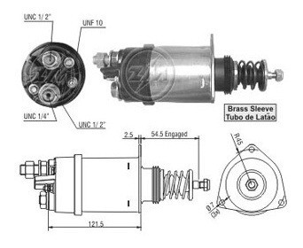 Solenoide Delco Camion Vw 12v. 0