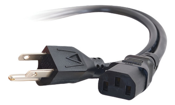 Cable Eléctrico Universal C2g 18 Awg Nema 5-15p A Iec320c13 0
