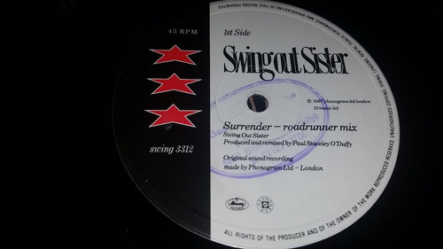 Swing Out Sister Surrender Beakout Horny Version Limited Uk 1