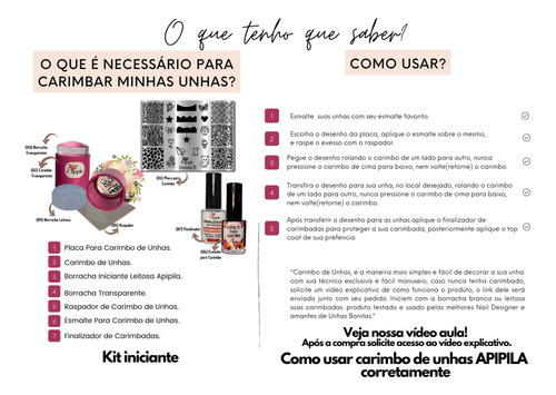 Placa Para Carimbo Decoração De Unhas Apipila P132 Flores 1