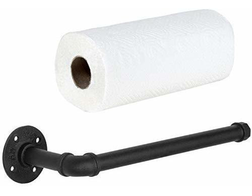 Mygift Toallero De Papel Para Pared Diseño Industrial 0