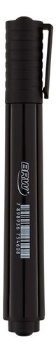 Pincel Atômico Marcador Permanente Canetão Brw Preto 5 Unid. 1