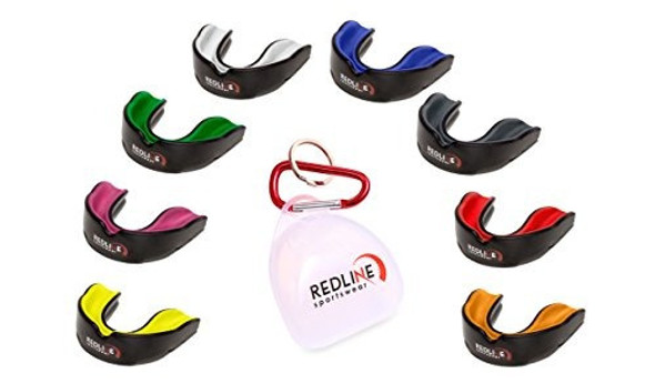 Protector Bucal Redline Sportswear W / Vented Case - Protecc 0