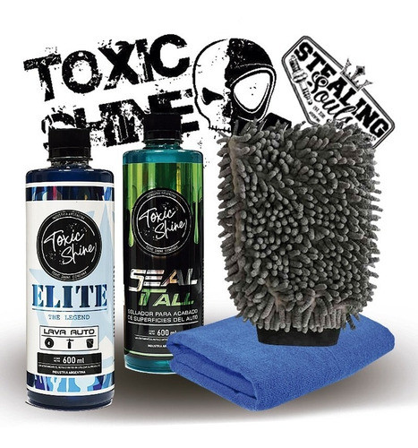 Toxic Shine | Kit Combo Lavado | Básico #20 | Shampoo + Cera 0