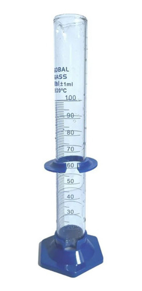 Proveta Vidro Boro 3.3 Plástico Polipropileno Volume:100 Ml 0