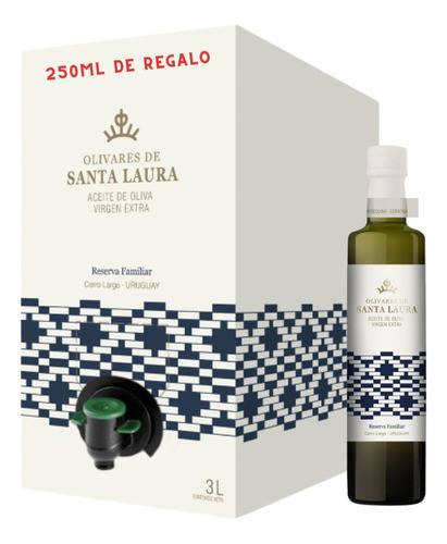Aceite De Oliva 3 Litros Virgen Extra Olivares Sta Laura 0