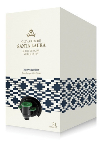 Aceite De Oliva 3 Litros Virgen Extra Olivares Sta Laura 1