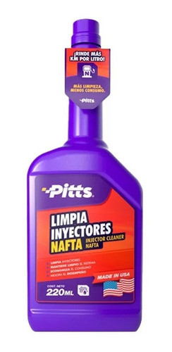 Limpia Inyectores De Nafta Pitts 220 Ml 0
