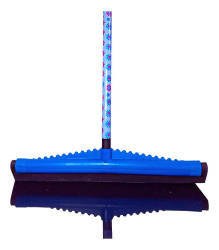 Rodo Pequeno De 30 Cm Para Banheiro Borracha Dupla Com Cabo 1