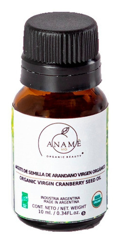 Aceite De Semilla De Arándano Orgánico X 10 Ml.- Aname Vio 0