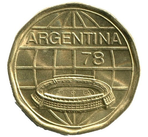 Argentina 100 Pesos 1978 - Mundial 78 - Estadio Monumental 0