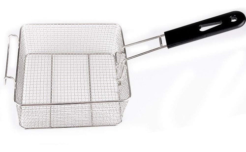 Canasto De Freír Inox Rectangular 21x18x10 Cms Envío Gratis 0