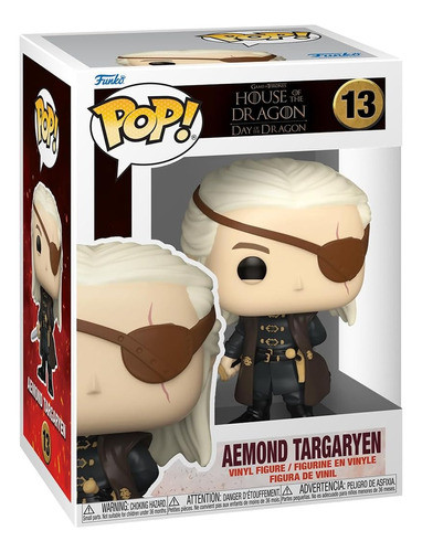 Funko Pop House Of The Dragon Aemond Targaryen 0