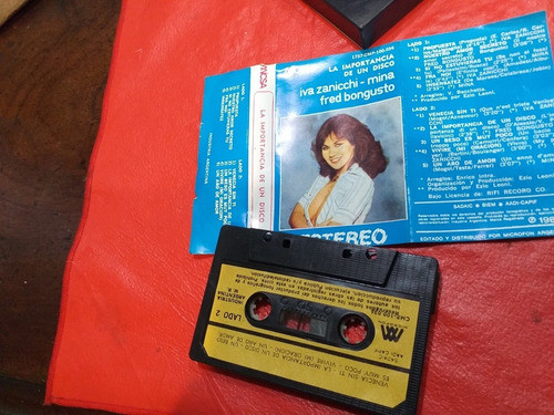 Cassette De Iva Zanicchi-mina Fred Bongusto, 1