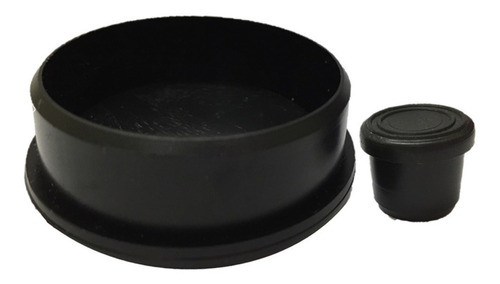 Regaton Plastico Redondo  Interior 1 PuLG.  25mm X 10 Unid 1