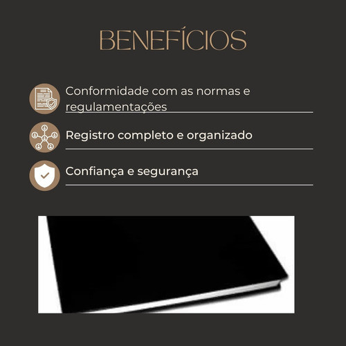 Livro De Registro Específico Para Farmácia 100 Folhas Tamoio 1