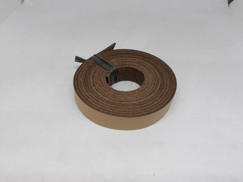 Tira De Couro Beje - 2cm - 2,3 Metros Rolo 1