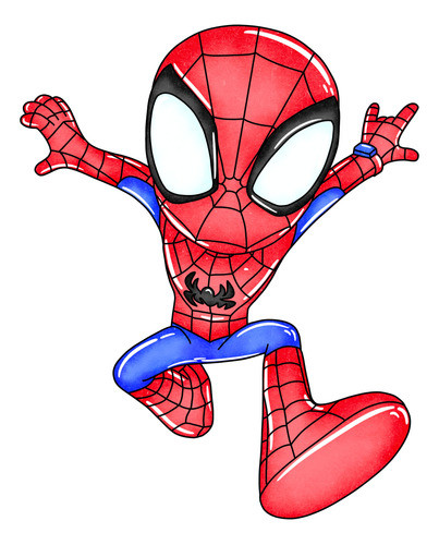 Kit Imprimible Clipart Papeles Digitales Spider Spidey 1