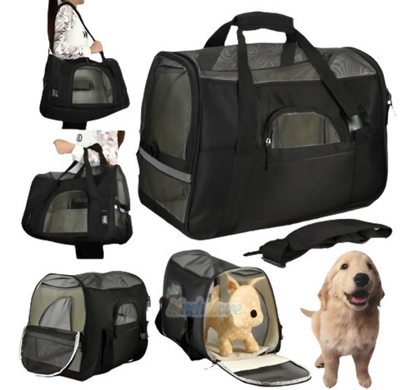 Transportín Para Perros Suave Cara Gato/perro Grande Comodid 1