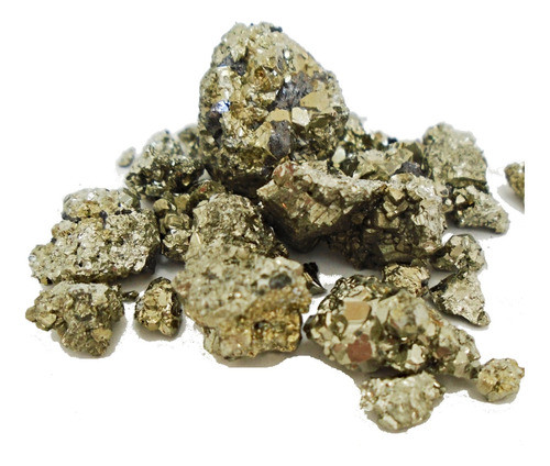 Pedra Bruta De Pirita Natural 370gramas Prosperidade 0