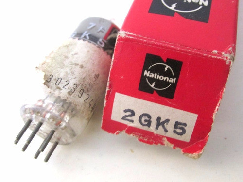 Válvula De Para Radio O Televisión National 2gk5 N5 1