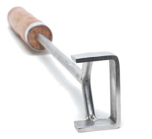 Marcador De Gado Em Inox Padrão Abcz Letra C 0