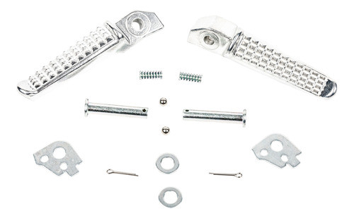 Juego Pedalines Traseros Aluminio P/ Honda Cb190r W Standard 0