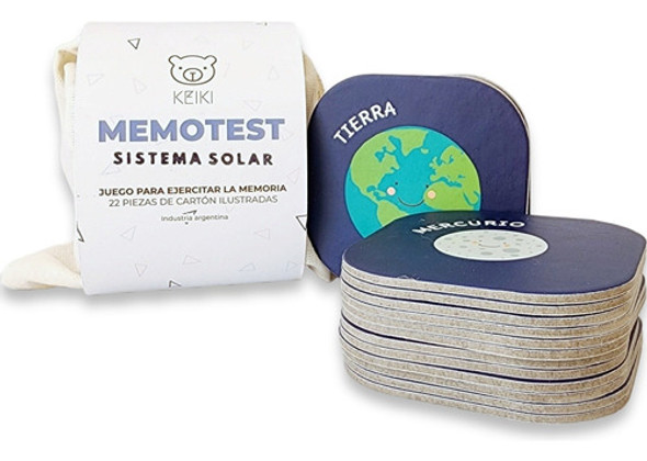 Juego De Memoria Infantil Sistema Solar 1