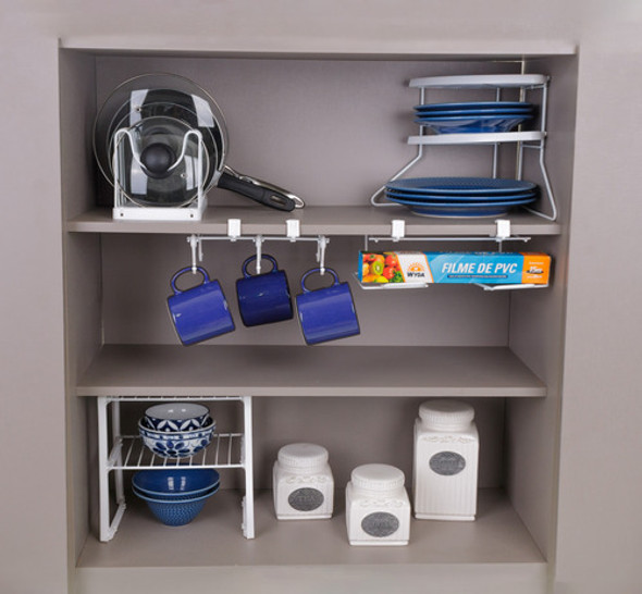 Set Organizador Cocina 5 Piezas Metaltru Estante Soporte Pla 1 Set Organizador Cocina 5 Piezas Metaltru Estante Soporte Pla 1