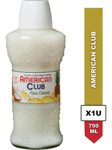 Piña Colada American Club Coctel 750ml 0