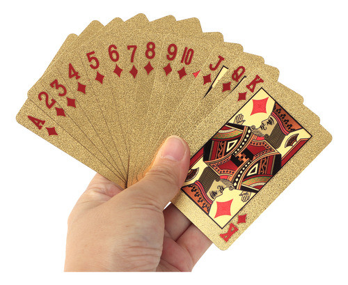 Conjunto De Cartões De Plástico Impermeáveis Para Jogos De M 0