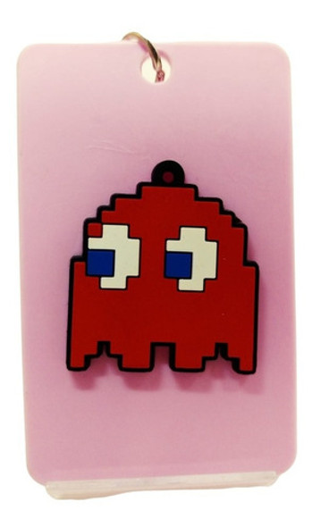 Porta Sube Funda Plástico Importada Pac-man Niño Nene Nena 0